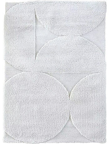 Tapis de salon relief graphique, - effet texturé