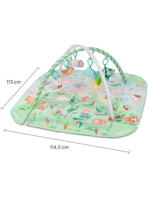 Tapis d'éveil bébé LIONELO Inga 2en1 - Parc pour enfants - Lavable - Jouets interactifs - Kiabi Tapis d'éveil bébé LIONELO Inga 2en1 - Parc pour enfants - Lavable - Jouets interactifs - Kiabi