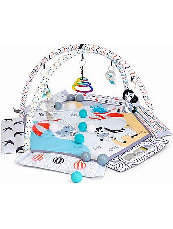 Tapis d'éveil bébé piscine à balles pliable