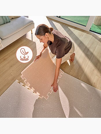 Tapis d'eveil de Puzzle - LIONELO Yoka - 173 x 116 cm - Épaisseur 1.5 cm - Antidérapante