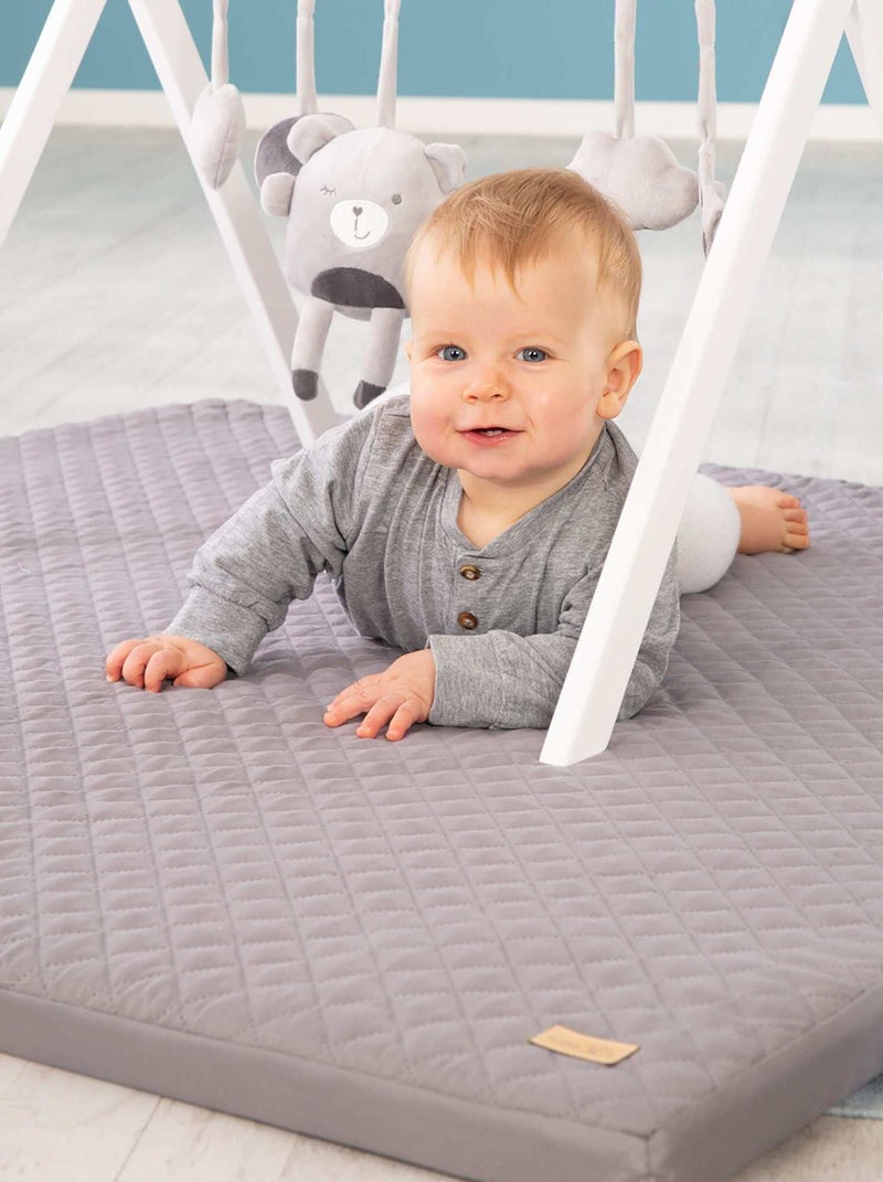 Tapis d'éveil en mousse pliant et déhoussable - ROBA 'roba Style' Gris - Kiabi