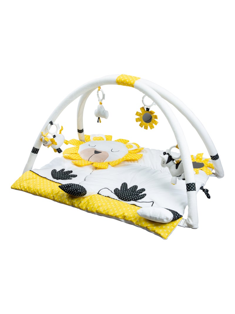 Tapis d'eveil en velours - sauthon Blanc - Kiabi
