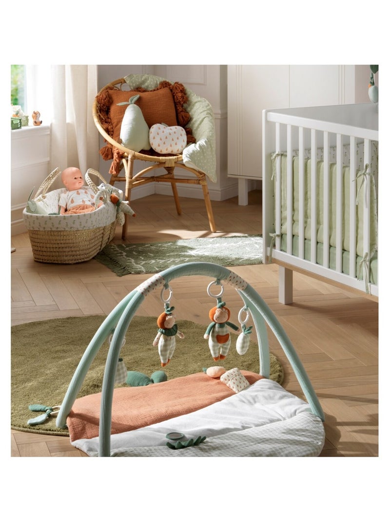 Tapis d'éveil en velours - sauthon Vert - Kiabi