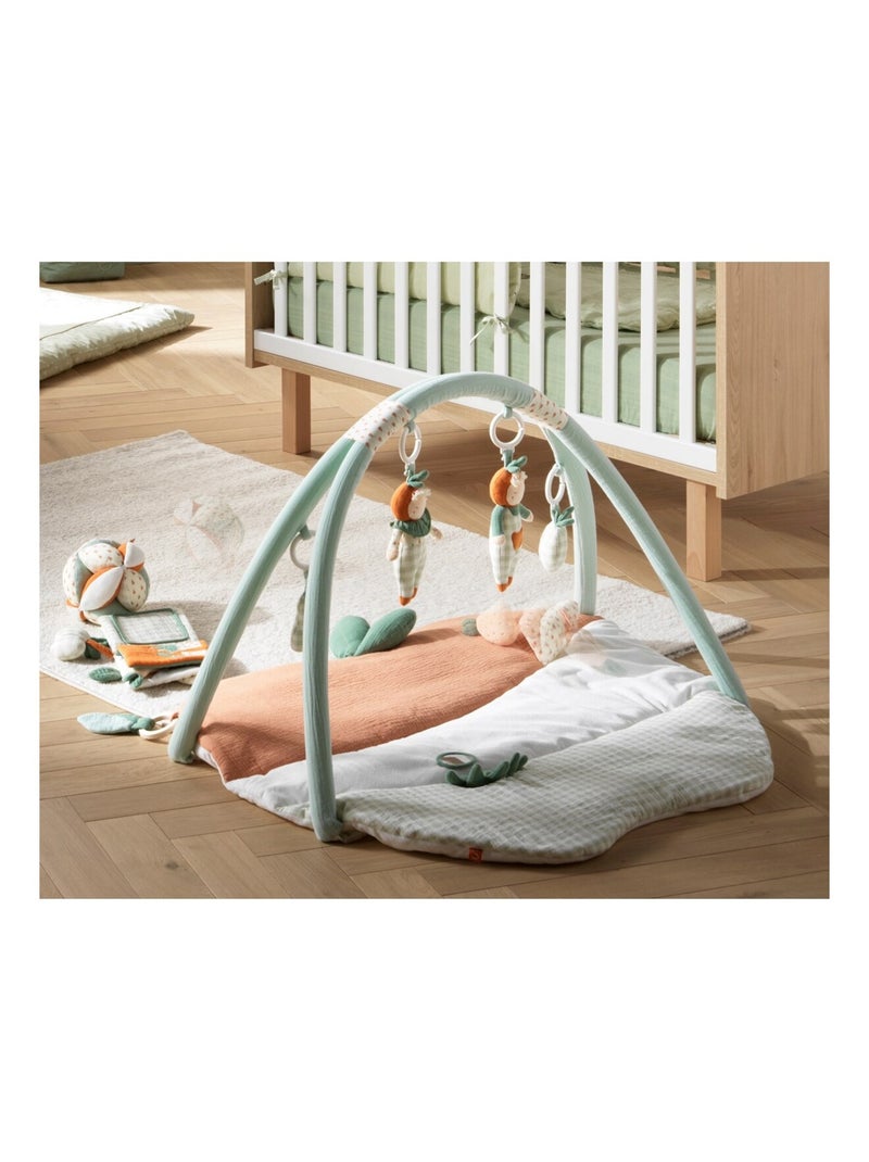 Tapis d'éveil en velours - sauthon Vert - Kiabi
