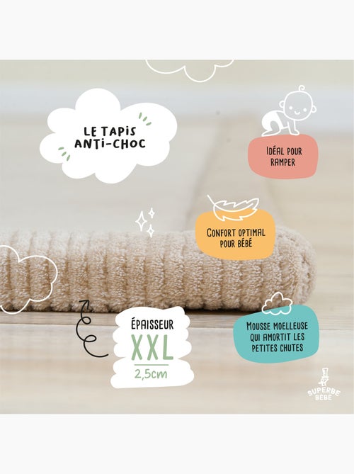 Tapis d'éveil et de jeu en mousse - 200x150x2,5 - Coccon Plus | SUPERBE BEBE - Kiabi Tapis d'éveil et de jeu en mousse - 200x150x2,5 - Coccon Plus | SUPERBE BEBE - Kiabi