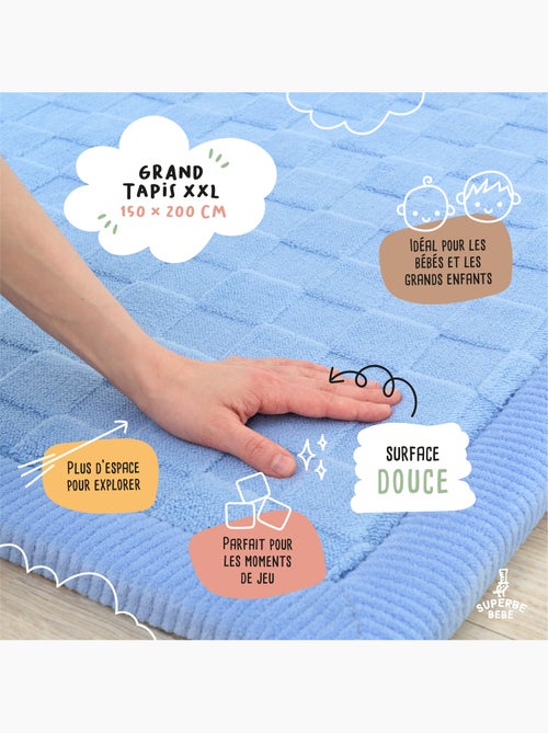 Tapis d'éveil et de jeu en mousse - 200x150x2,5 - Coccon Plus | SUPERBE BEBE - Kiabi Tapis d'éveil et de jeu en mousse - 200x150x2,5 - Coccon Plus | SUPERBE BEBE - Kiabi