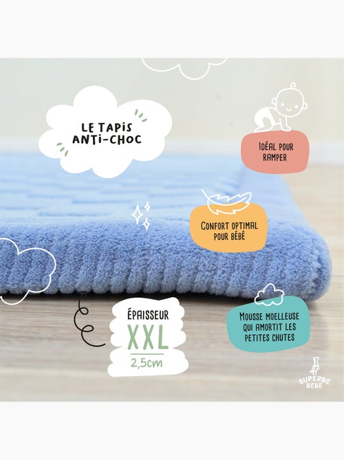 Tapis d'éveil et de jeu en mousse - 200x150x2,5 - Coccon Plus | SUPERBE BEBE - Kiabi Tapis d'éveil et de jeu en mousse - 200x150x2,5 - Coccon Plus | SUPERBE BEBE - Kiabi