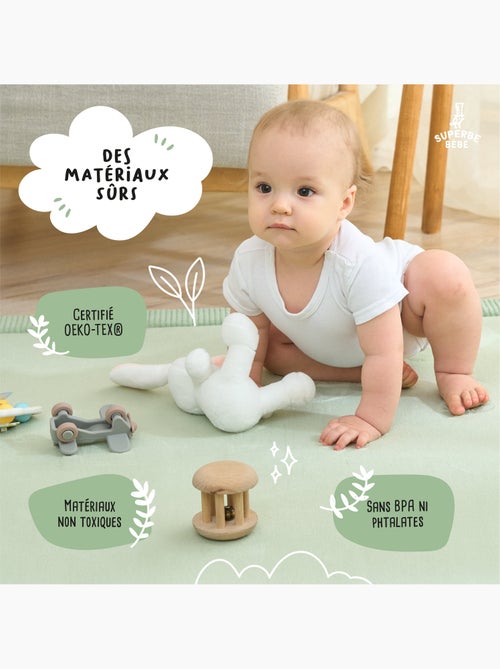 Tapis d'éveil et de jeu en mousse - 200x150x2,5 - Coccon Plus | SUPERBE BEBE - Kiabi Tapis d'éveil et de jeu en mousse - 200x150x2,5 - Coccon Plus | SUPERBE BEBE - Kiabi