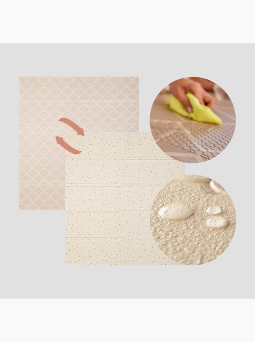 Tapis d'éveil LIONELO Zora - Double face - 180x200 cm - Bonne isolation du sol - Kiabi Tapis d'éveil LIONELO Zora - Double face - 180x200 cm - Bonne isolation du sol - Kiabi