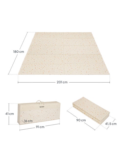 Tapis d'éveil LIONELO Zora - Double face - 180x200 cm - Bonne isolation du sol - Kiabi Tapis d'éveil LIONELO Zora - Double face - 180x200 cm - Bonne isolation du sol - Kiabi