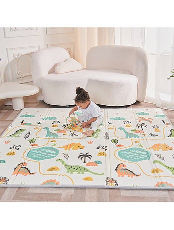 Tapis d'éveil pliable en mousse, réversible et imperméable - 180x150x1 - CASTLE | SUPERBE BEBE