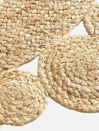 Tapis jute ajouré cordou douceur d'intérieur