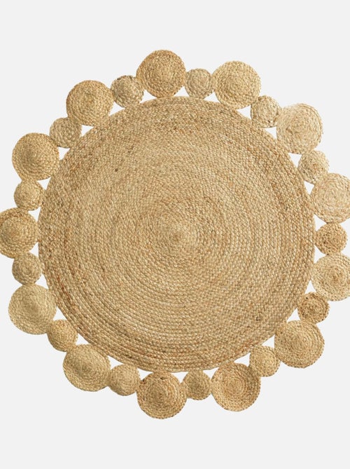 Tapis jute ajouré cordou douceur d'intérieur - Kiabi Tapis jute ajouré cordou douceur d'intérieur - Kiabi
