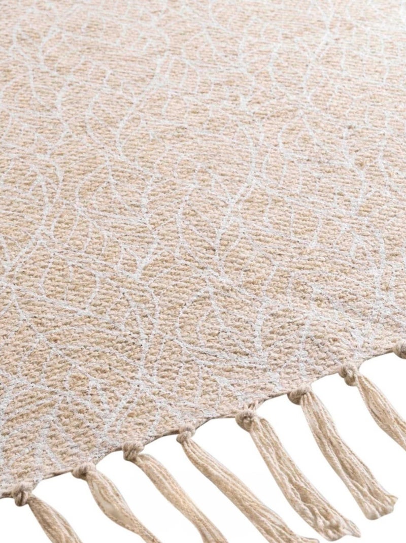 Tapis Jute Kalinda PROMO LINGE Beige - Kiabi