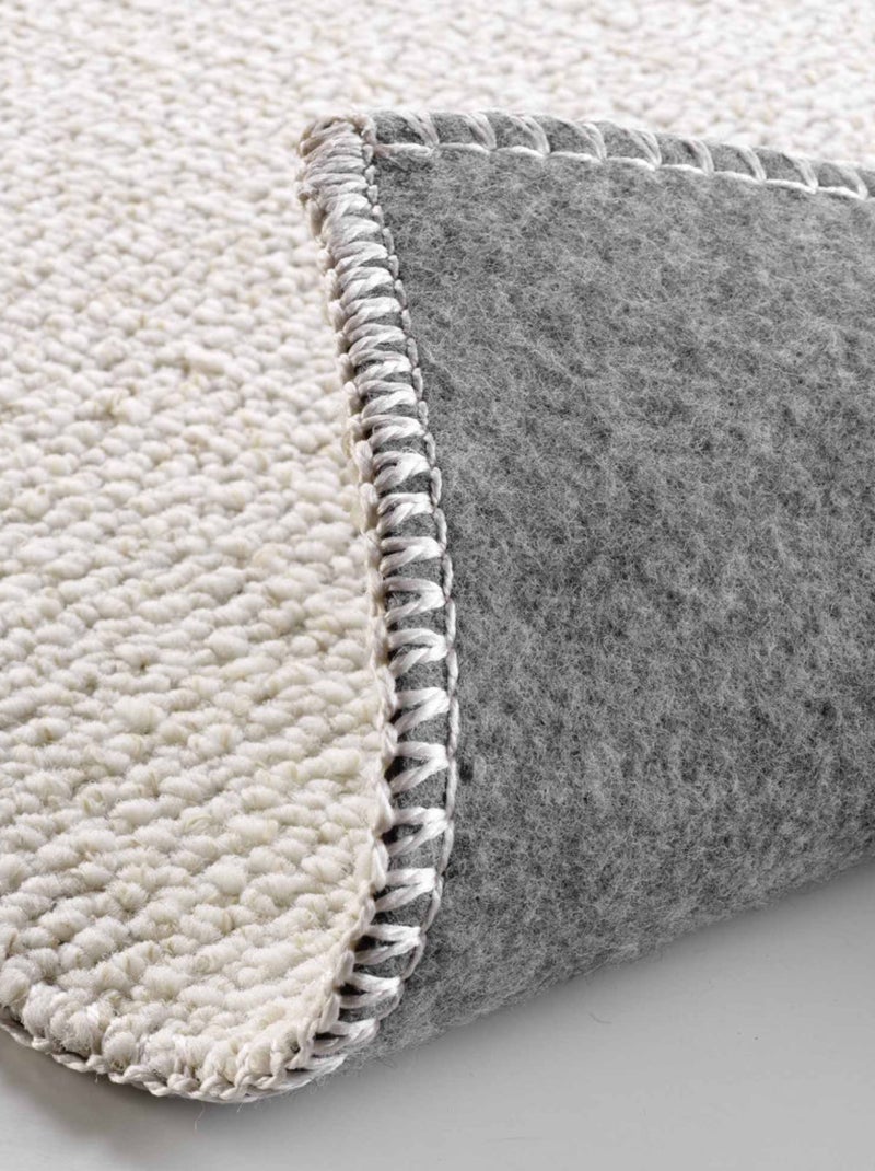 Tapis lisia douceur d'intérieur Beige - Kiabi