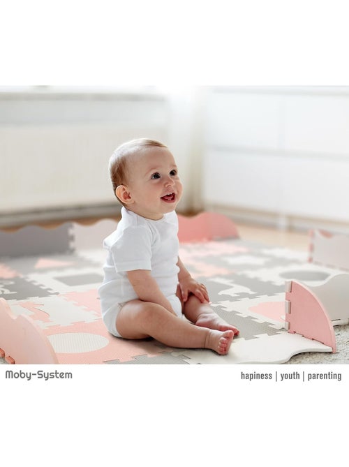 Tapis puzzle mousse eva 150x150 cm bébé enfant 16 pièces éducatif 0-3ans - Kiabi Tapis puzzle mousse eva 150x150 cm bébé enfant 16 pièces éducatif 0-3ans - Kiabi