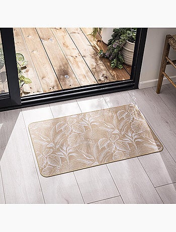 Tapis rectangle tisse imprime stylis