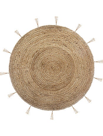 Tapis rond jute cosy'ness