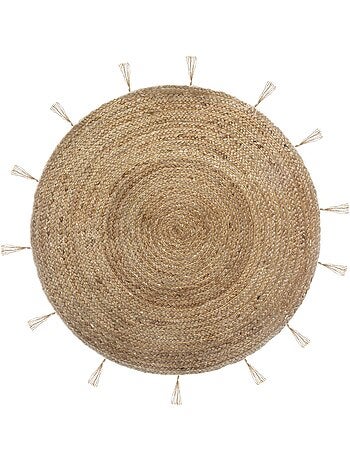Tapis rond jute cosy'ness