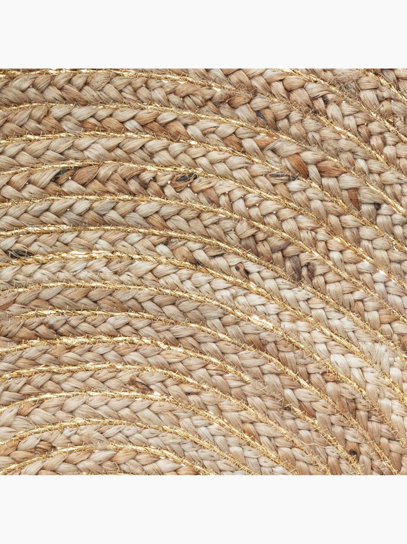 Tapis rond jute cosy'ness Beige - Kiabi