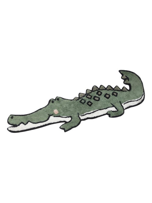 Tapis tufté enfant coton CROCODILE - Kiabi Tapis tufté enfant coton CROCODILE - Kiabi
