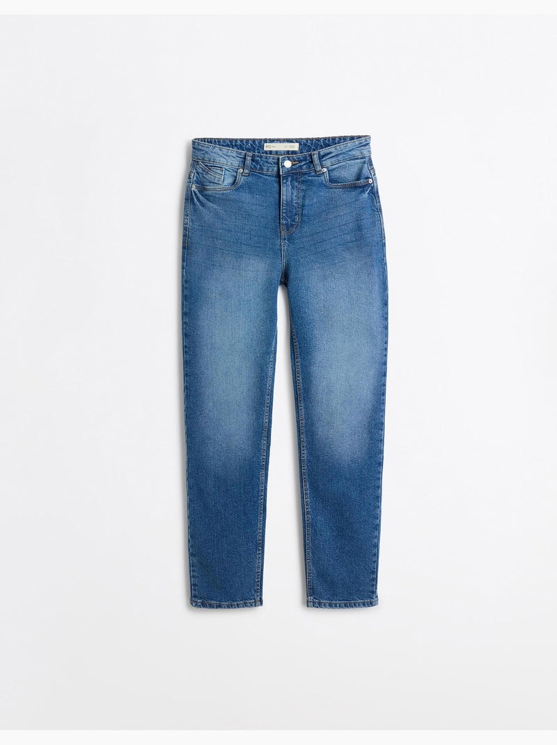 'Taps toelopende Mama Fit' Jeans, MO Fashion Blauw - Kiabi