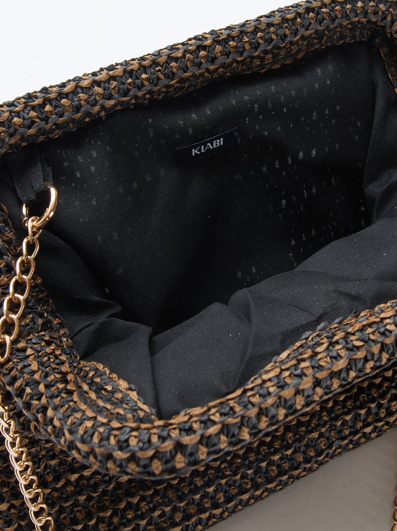 Tas in buidelvorm Bruin - Kiabi