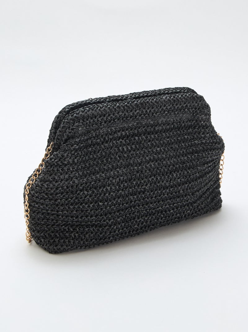 Tas in buidelvorm Zwart - Kiabi