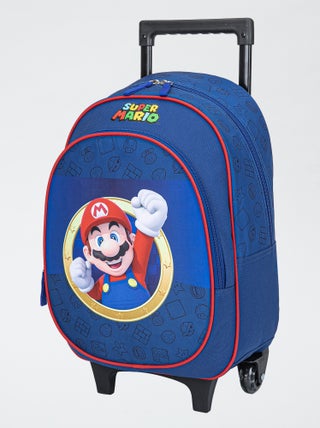 Tas met wieltjes en Mario-print