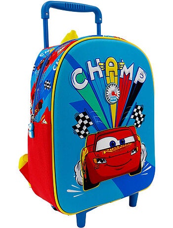 Tas met Wieltjes Kleuterschool Cars Champion 30 cm - Trolley school