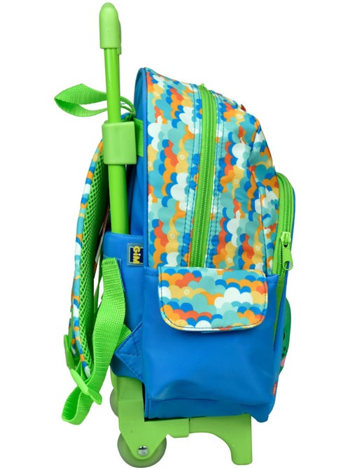 Tas met wieltjes kleuterschool motief grenouille Fisher-Price 30 cm - Kiabi