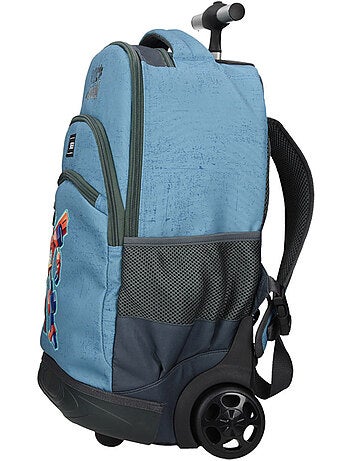 Tas met wieltjes Street Robots 47 cm