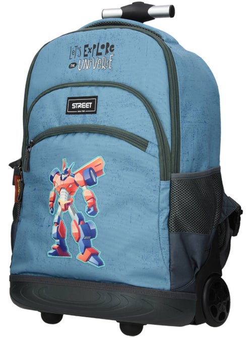 Tas met wieltjes Street Robots 47 cm - Kiabi