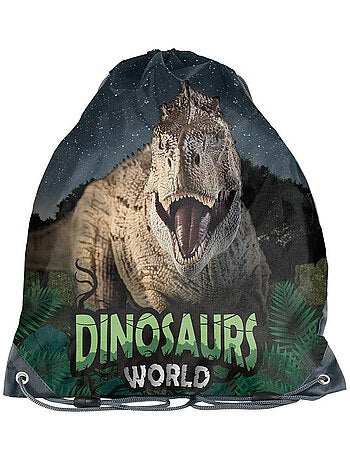 Tas zwembad met koord 'Dinosaur World' dinosaures 38 x 34 cm – Paso