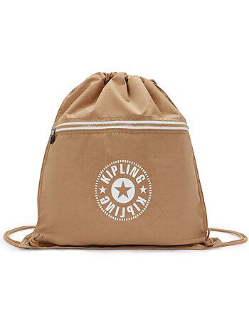 Tas zwembad met koord Kipling Supertaboo M – kleur Early Tan Center