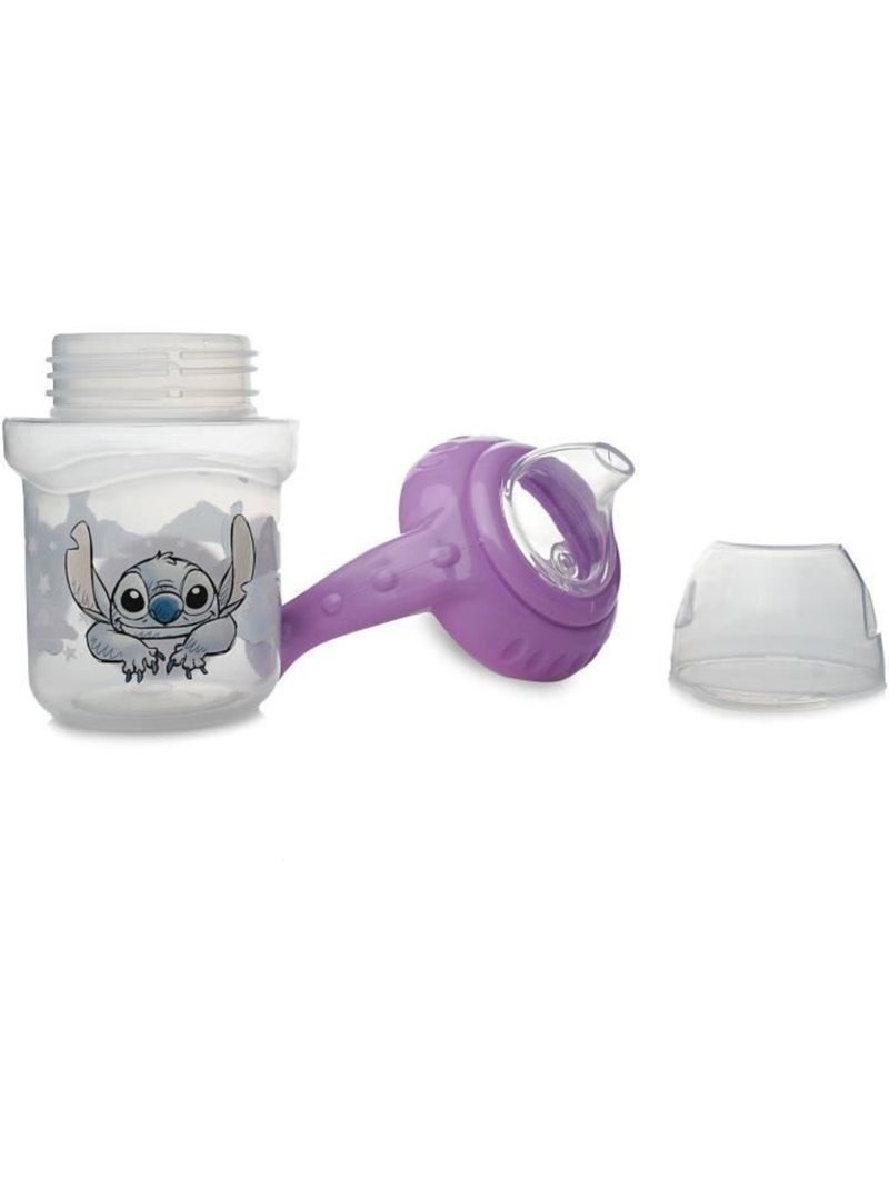 Tasse à poignées - thermobaby - 250 ml - bec silicone - lilo & stitch Violet - Kiabi