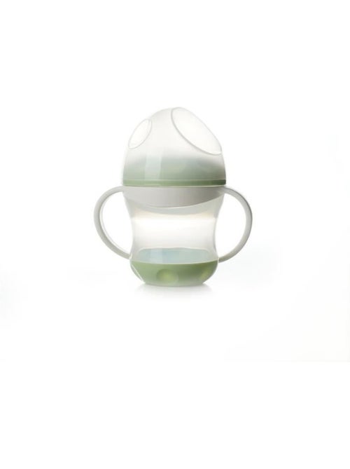 Tasse anti-fuites - thermobaby - vert céladon - 180 ml - ergonomique et hygiénique - Kiabi