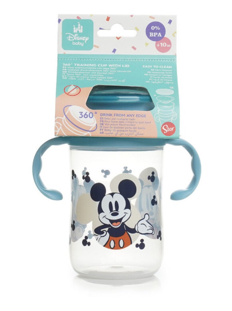 Tasse d'apprentissage - thermobaby - 360 degrés - avec disque antifuite - minnie Bleu - Kiabi