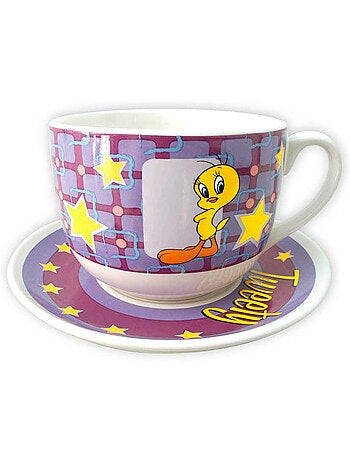 Tasse jumbo 'Titi et grosminet' – Sous – Looney Tunes