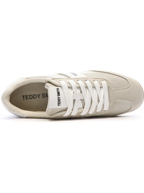 Teddy Smith 120549 Beige Dames Sneakers - Kiabi Teddy Smith 120549 Beige Dames Sneakers - Kiabi