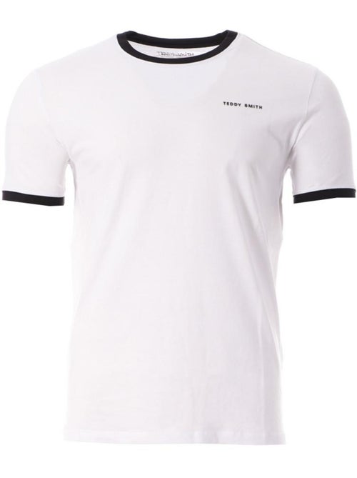 Teddy smith 2r wit t-shirt voor heren - Kiabi