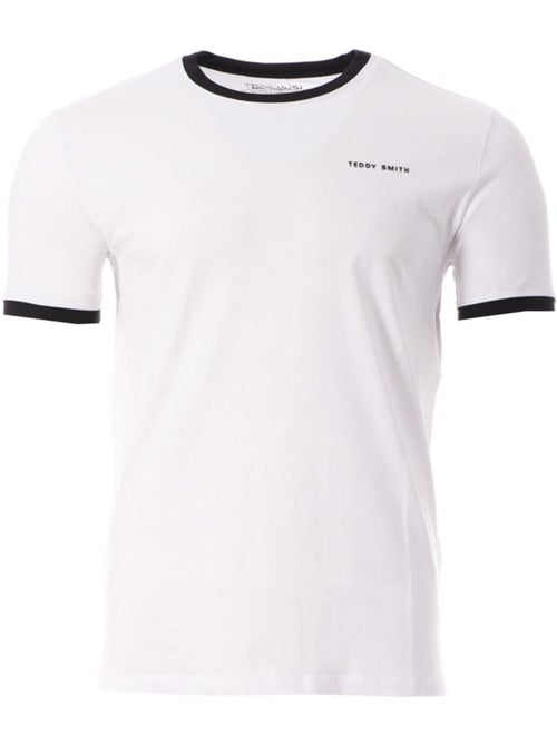 Teddy smith 2r wit t-shirt voor heren - Kiabi