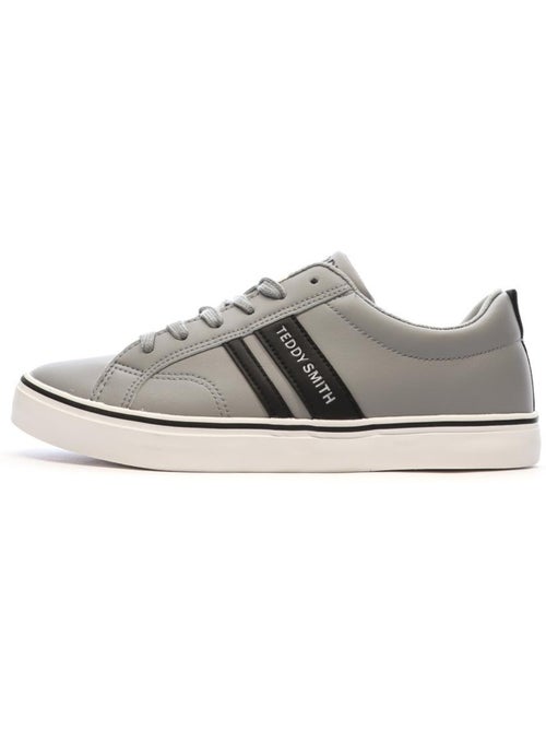 Teddy Smith 78122 Grijze Heren Sneakers - Kiabi Teddy Smith 78122 Grijze Heren Sneakers - Kiabi