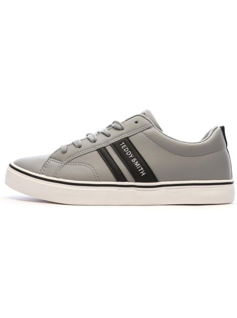 Teddy Smith 78122 Grijze Heren Sneakers Zilvergrijs - Kiabi