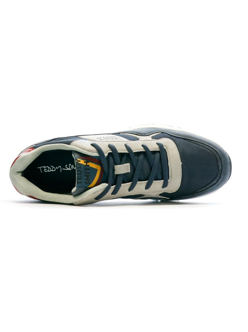 Teddy smith 78128 marine heren sneakers Marineblauw - Kiabi