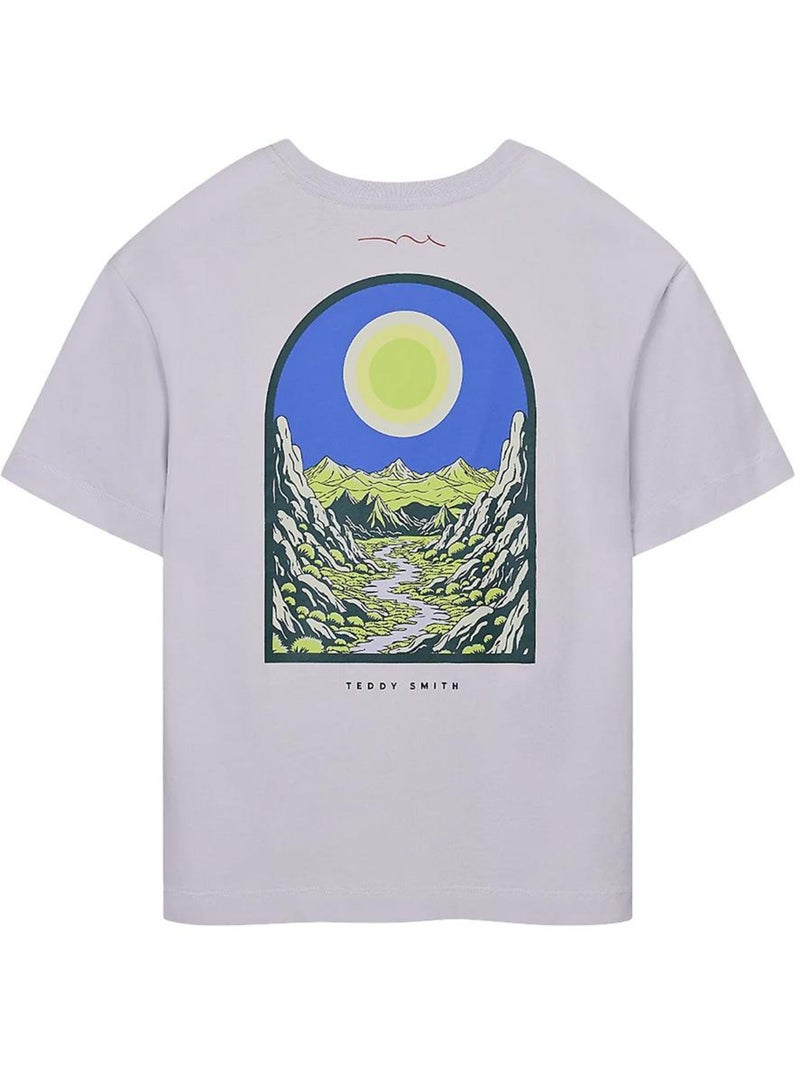 Teddy smith anik violet jongens t-shirt Paars - Kiabi