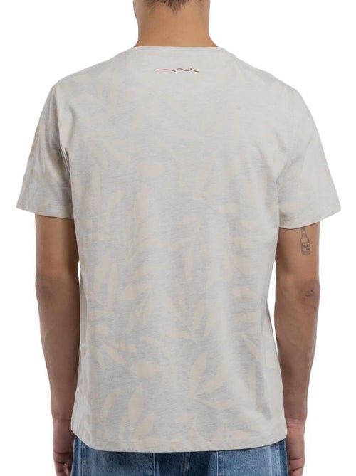 Teddy smith areski t-shirt voor heren - grijs/ecru - Kiabi Teddy smith areski t-shirt voor heren - grijs/ecru - Kiabi