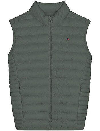 Teddy smith b-terry heren bodywarmer beige - mouwloze jas