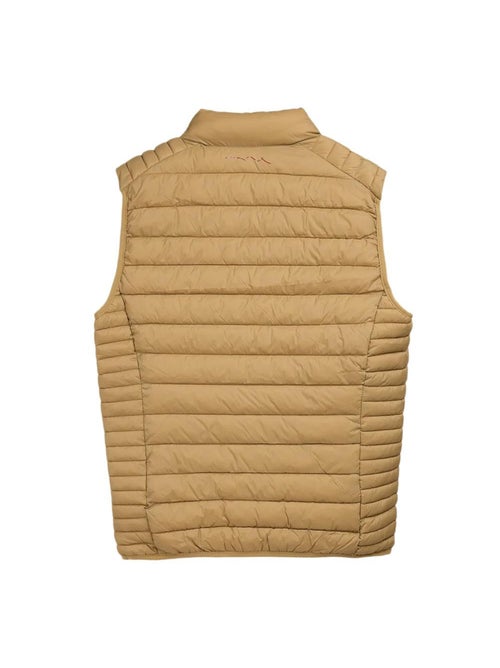 Teddy Smith B-Terry Heren Bodywarmer Beige - Mouwloze Jas - Kiabi Teddy Smith B-Terry Heren Bodywarmer Beige - Mouwloze Jas - Kiabi