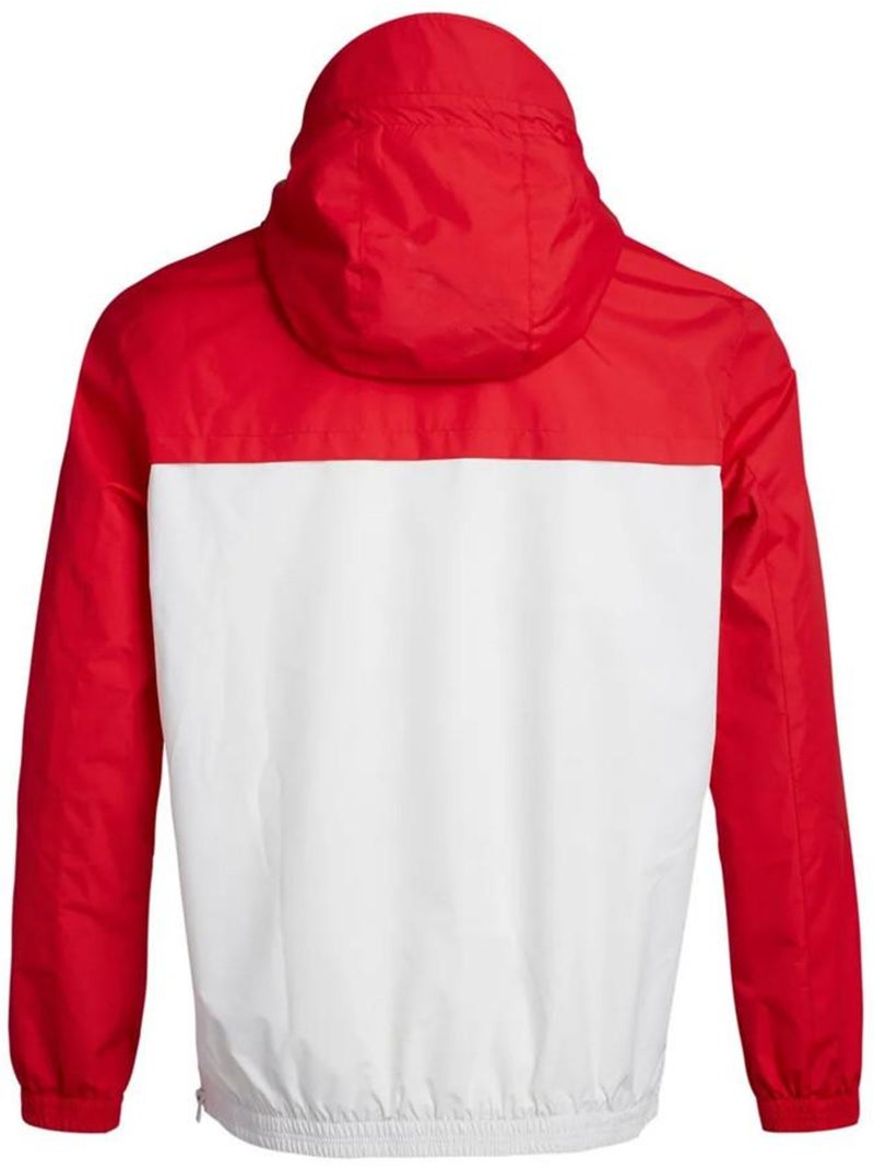 Teddy Smith Banko Windjack voor Heren - Wit/Rood Rood - Kiabi